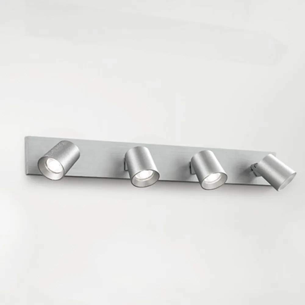 Φωτιστικό Οροφής - Spot Modo 3451-80-212 GU10 4X7.5W 9x65cm Aluminium Fabas Luce