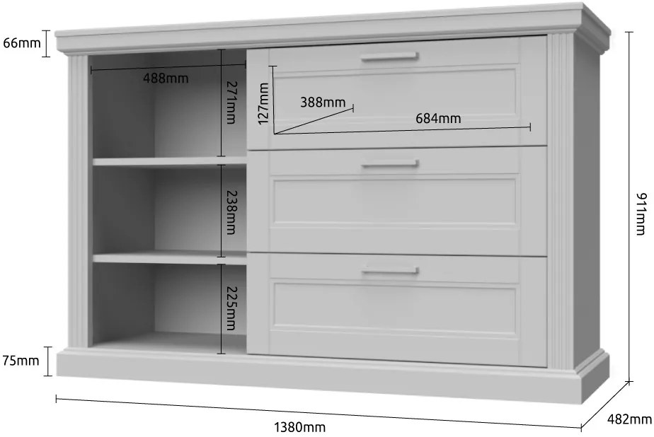 Τουαλέτα Tahoma 1D3S-Anthraki