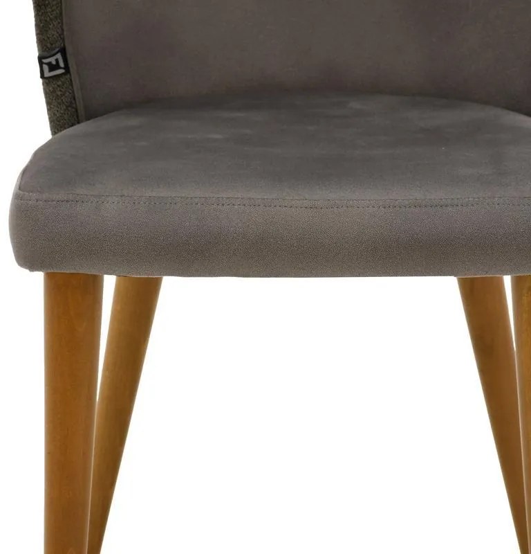 Καρέκλα Τραπεζαρίας Fylliana Sorella Γκρι 50x59x90εκ. 2αδα 50x59x90 εκ.