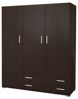 Intrahome Ντουλάπα τρίφυλλη σε βέγγε χρώμα 110x50x180 Intrahomesa-00652510