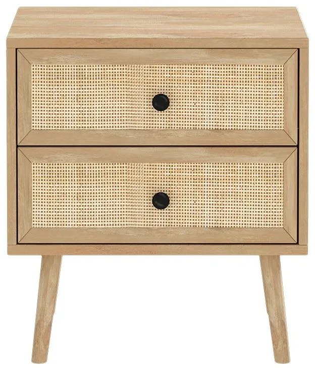 Κομοδίνο Oslo sonoma 50x39x55εκ 50x39x54.8 εκ.