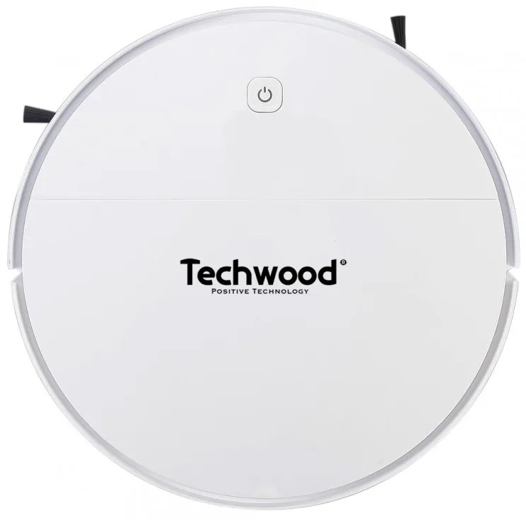 Ρομποτική ηλεκτρική σκούπα 2 σε 1 Techwood TAR-2031, 450 Pa, 350 ml, Σφουγγαρίστρα, Αυτονομία 90 λεπτά, Λευκό