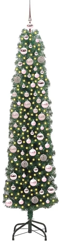 vidaXL Τεχνητό Χριστουγεννιάτικο Δέντρο με 300 LED Πράσινο 180 cm