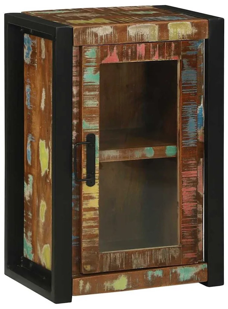 vidaXL Ντουλάπι Μπάνιου Καφέ 40 x 30 x 60 cm Στερεό Ανακτηθέν Ξύλο