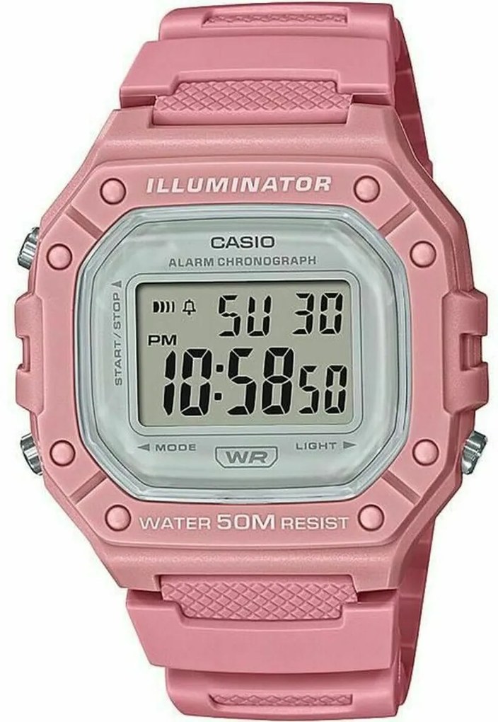 Γυναικεία Ρολόγια Casio SPORT WR 50M, ALARM, CHRONOGRAPH (Ø 43 mm)