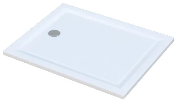 Sanitec A201 Χυτή Ντουζιέρα FLAT-CLASSIC Λευκό 120 x 80 x 3,2cm