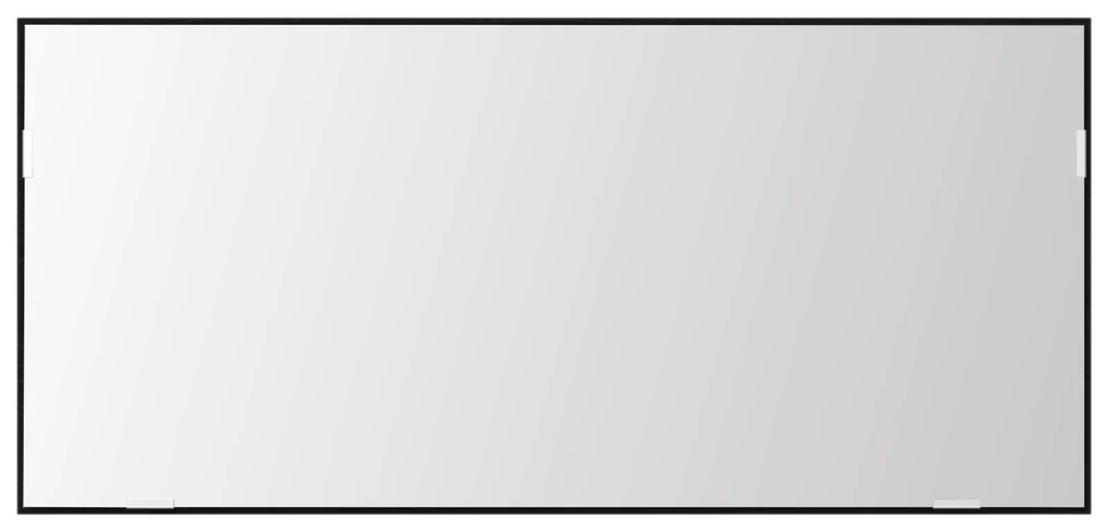 vidaXL Καθρέφτης Μπάνιου  με Φωτισμό LED Μαύρο Δρυς 80x37 εκ.