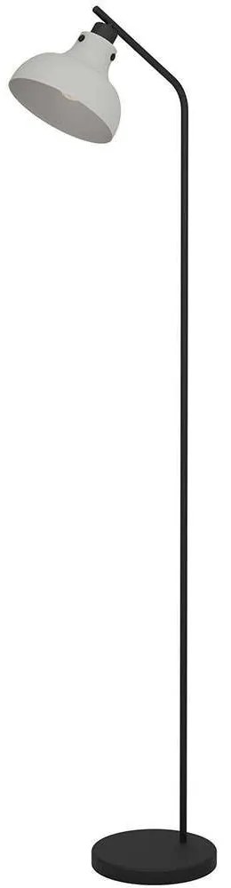 Φωτιστικό Δαπέδου Matlock 43844 40,5x20x158cm 1xE27 40W Grey-Black Eglo Steel