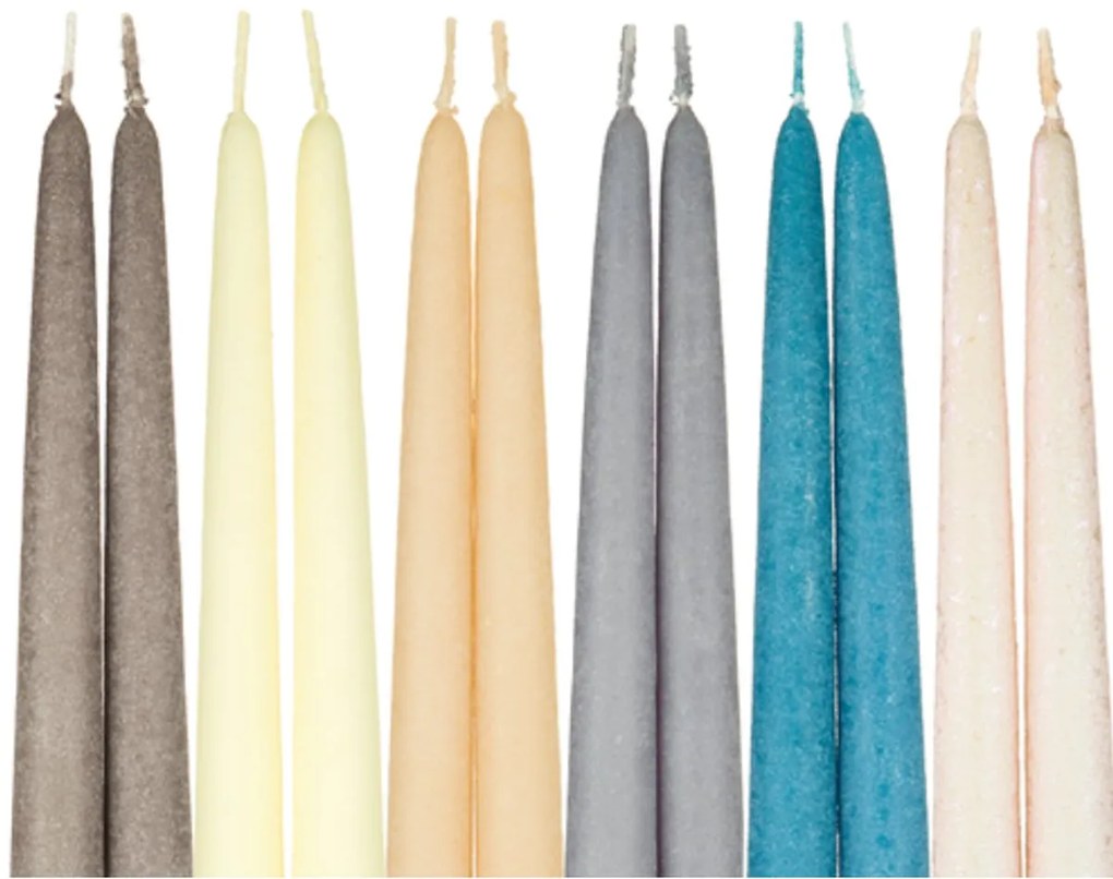 Taper Candle Eladro 30cm σετ 2 τεμαχίων Velvet - Luz your senses 305.53-53
