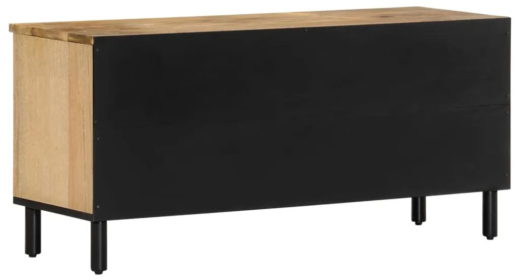 vidaXL Έπιπλο Τηλεόρασης 100 x 33 x 46 εκ. από Μασίφ Ξύλο Μάνγκο