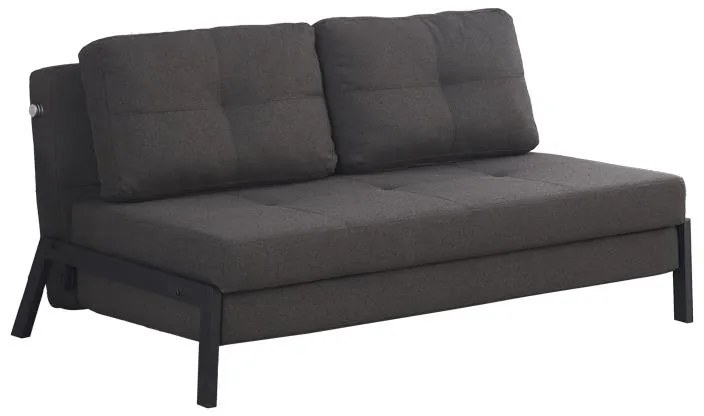 Καναπές - Kρεβάτι Hafrene Ύφασμα Ανθρακί 151x94x71 εκ. 151x94x71 εκ.