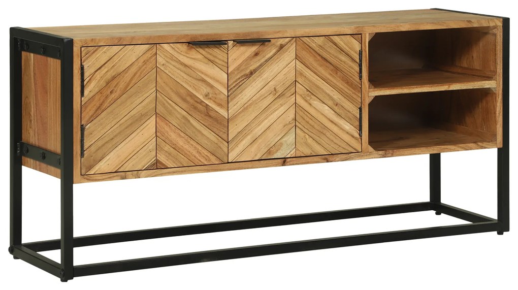 vidaXL Γραφείο Τηλεόρασης 110x30x50 εκ Μασίφ Ξύλο Ακακίας
