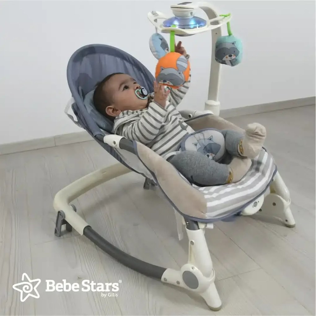 Ρηλάξ Raccoon 314-186 Bebe Stars