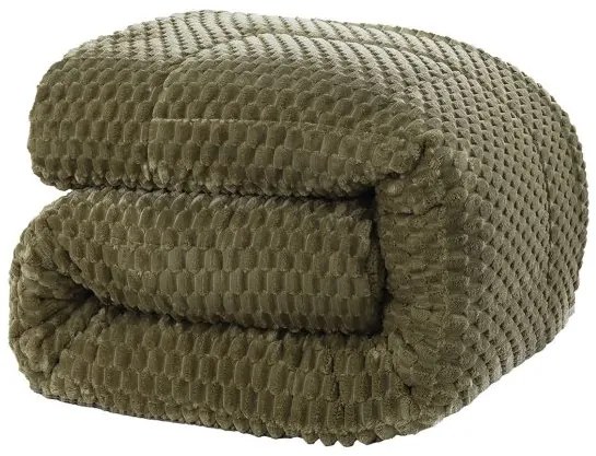 Beauty Home Κουβερτοπάπλωμα ημίδιπλο Art 12652 180x240 Λαδί