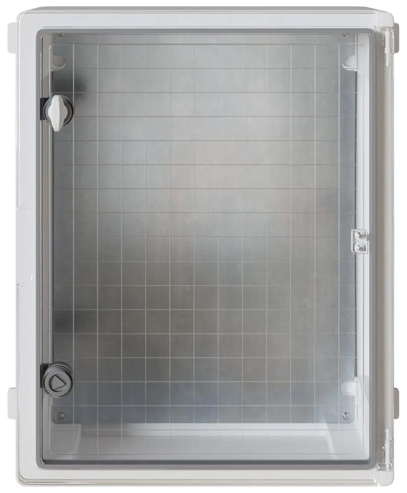 vidaXL Ντουλάπι Ελέγχου Γκρι 40 x 17,5 x 50 εκ. ΑΒΣ Πλαστικό