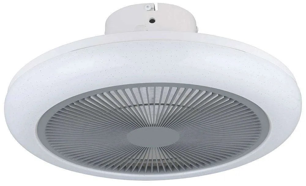 Ανεμιστήρας Οροφής Με Φως Kostrena 35138 Φ45,5x19cm Led White-Grey Eglo Διάμετρος 45,5cm