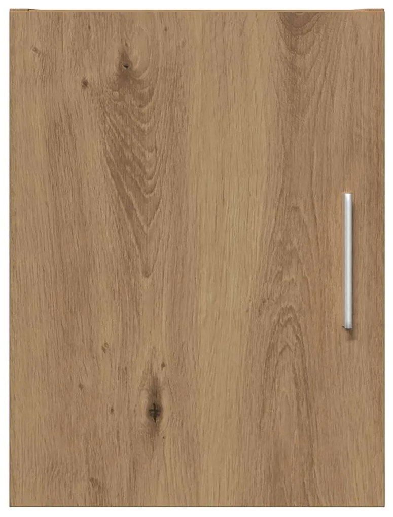 vidaXL Έπιπλο Τοίχου Μασίφ Δρυός 30x42.5x40 εκ. Κατασκευασμένο Ξύλο