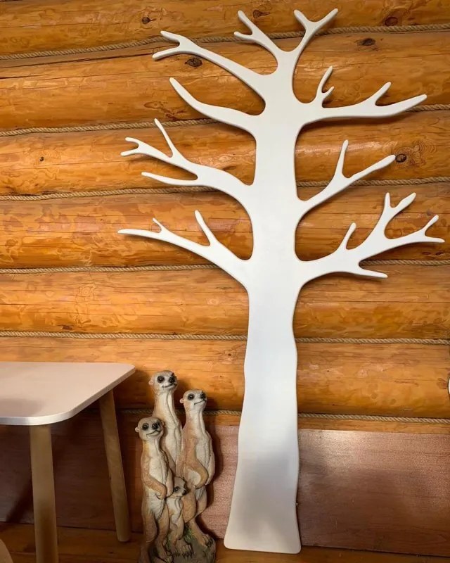 Intra απο ξύλο plywood 3mm-4mm πάχος - Χαριτωμένο Tree Παιδικό Δωμάτιο Διακόσμηση Δίασταση 30x30 cm Intraeaxys-p7y3rw2o