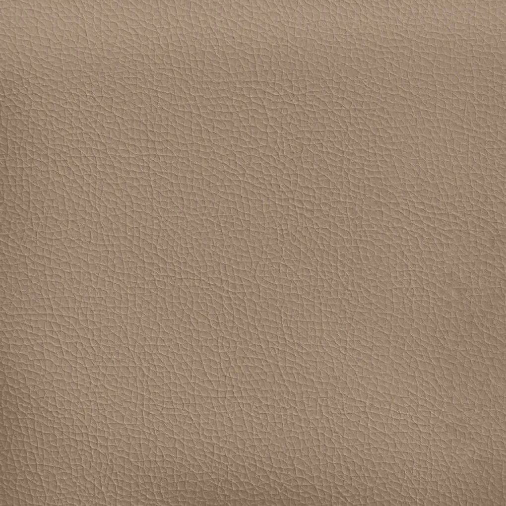 Οθωμανικό κρεβάτι χωρίς στρώμα Cappucino 80x200 cm Faux Leather - Καφέ