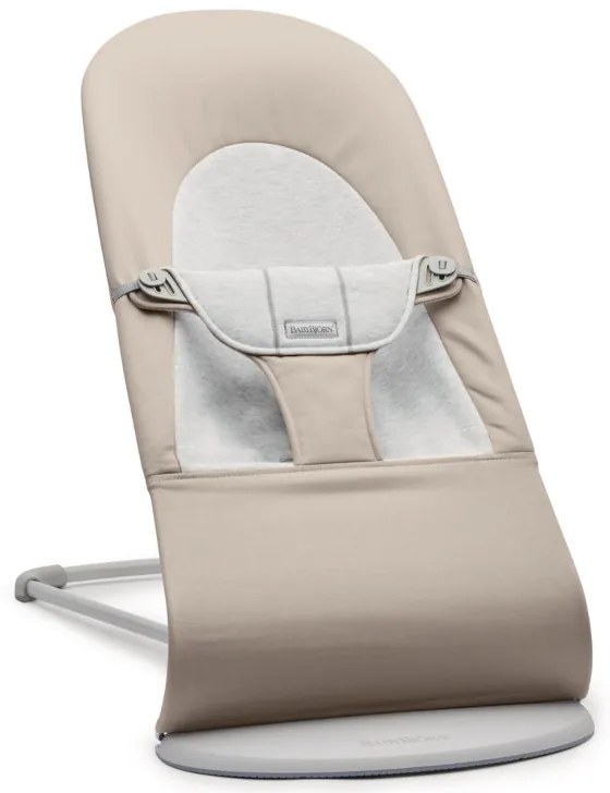 Ριλάξ BabyBjörn Balance Soft, Woven/Jersey, Beige/Grey
