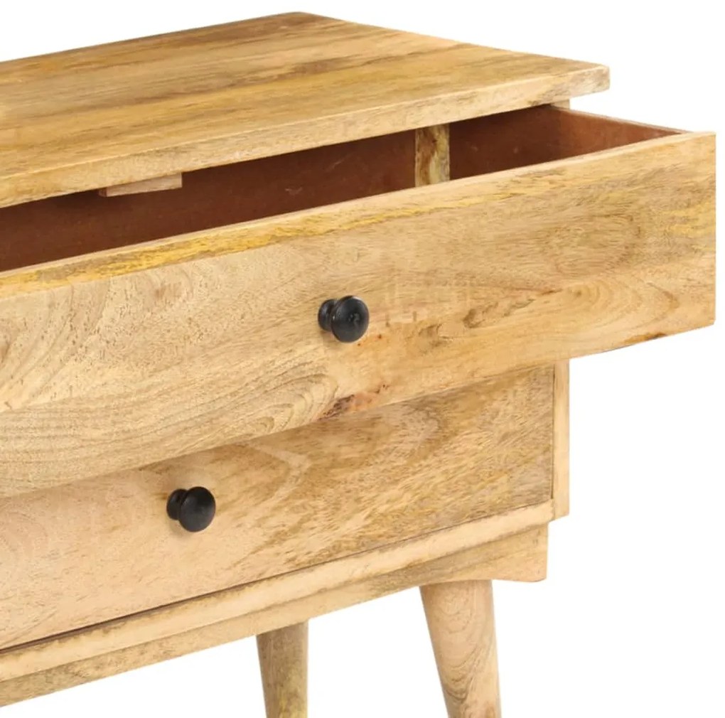 vidaXL Έπιπλο Τηλεόρασης 140 x 30 x 50 εκ. από Μασίφ Ξύλο Μάνγκο