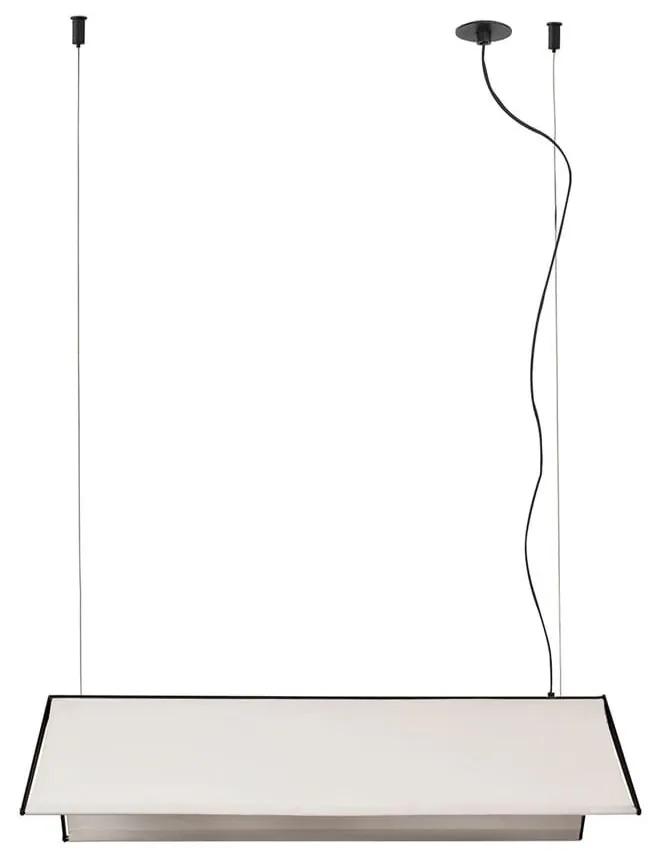 Φωτιστικό Οροφής - Ράγα Με Χωνευτή Βάση Ludovico 60cm LED 15W 2700K 1500L White Faro Barcelona