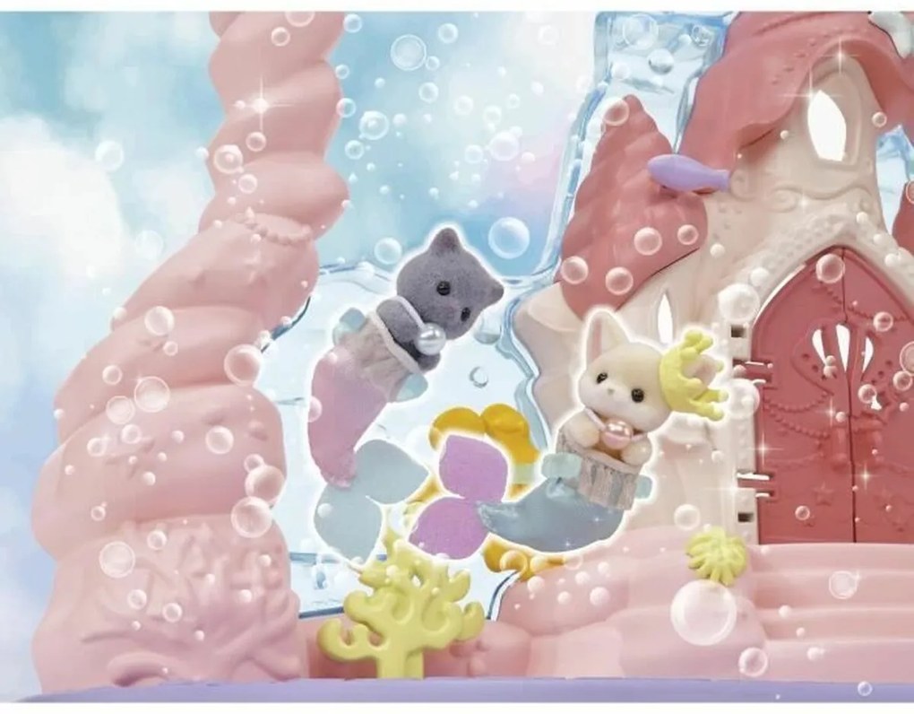 Σετ παιχνιδιών Sylvanian Families Babie Mermaid Castle Πλαστική ύλη