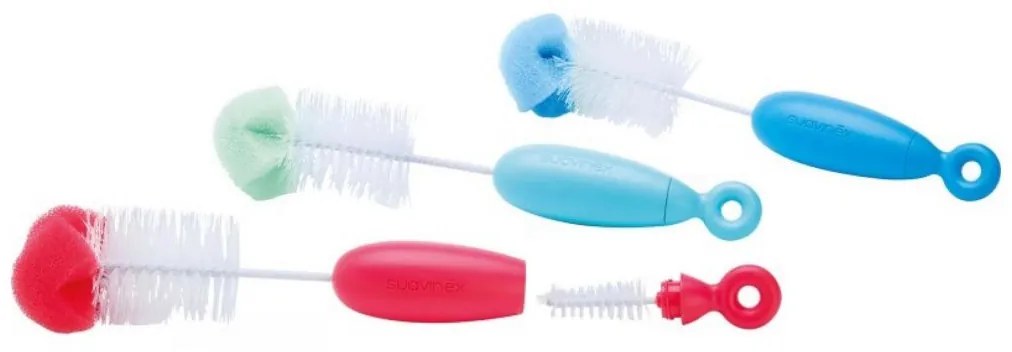 Βούρτσα καθαρισμού μπιμπερό και θηλών Suavinex