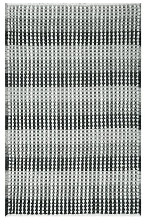 Πατάκι Μπάνιου (50x80) Rainbow Cone 19241 Black