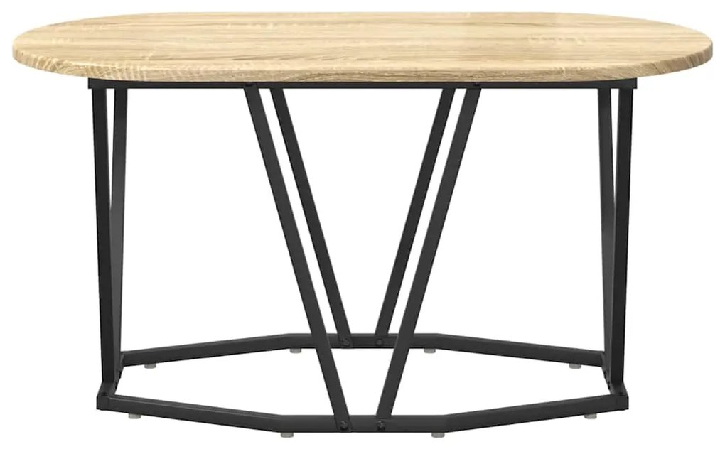 vidaXL Τραπέζι του καφέ Sonoma Δρυς 80 x 40 x 40.5 εκ