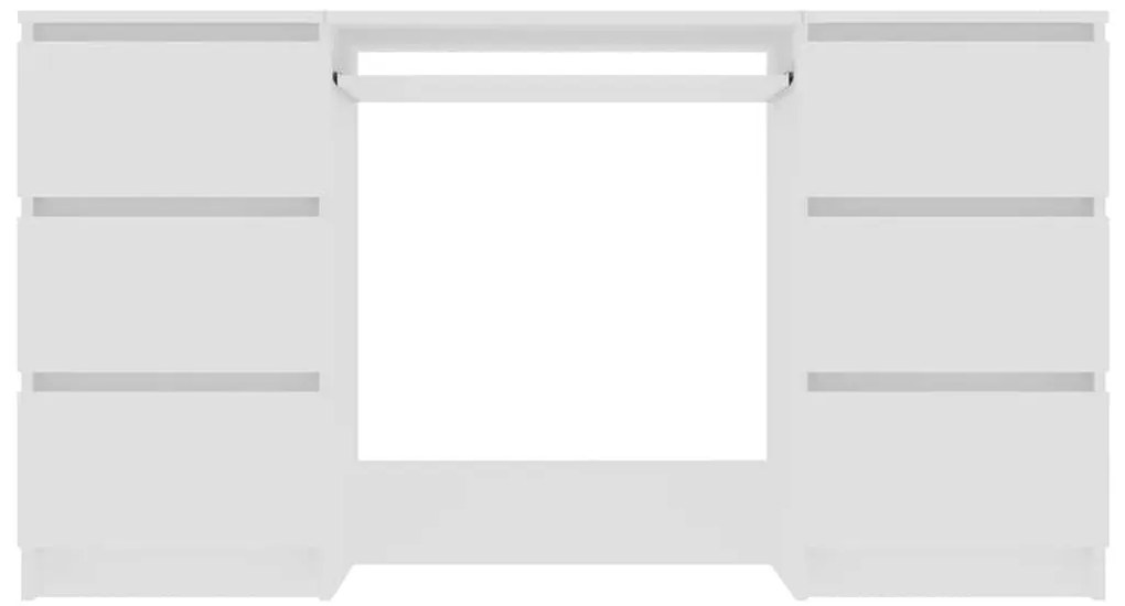 vidaXL Γραφείο Λευκό 140 x 50 x 77 εκ. από Επεξ. Ξύλο