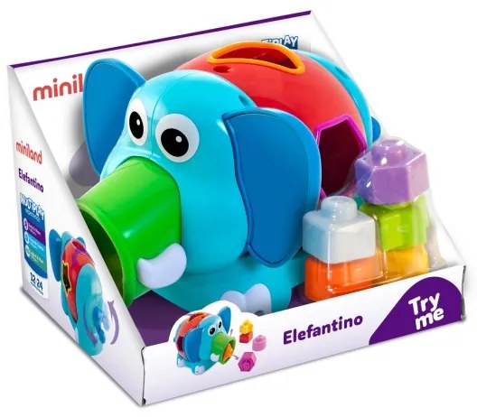 Παιχνίδι δραστηριοτήτων Miniland Elephantino