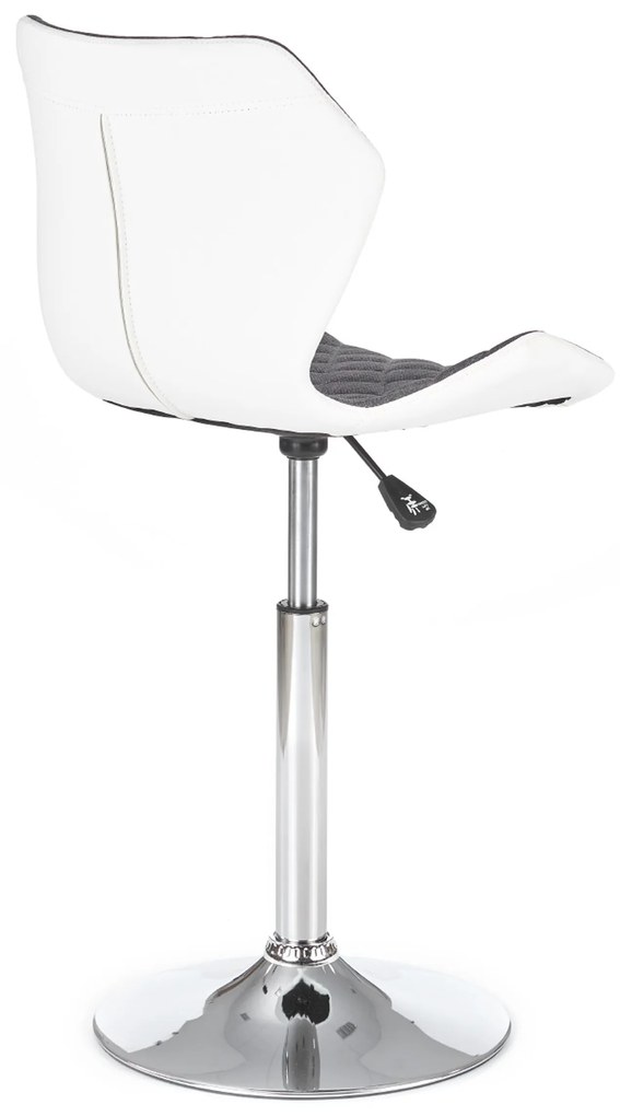 MATRIX 2 bar stool, color: white / grey DIOMMI V-CH-MATRIX_2-FOT-POPIEL