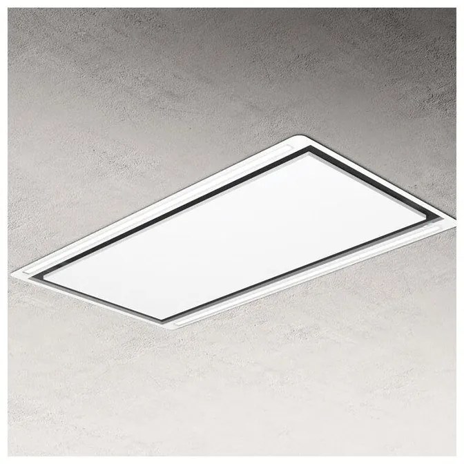 Elica Hilight No Motor WH/A/100 Απορροφητήρας Νησίδα 100cm Λευκός χωρίς Μοτέρ