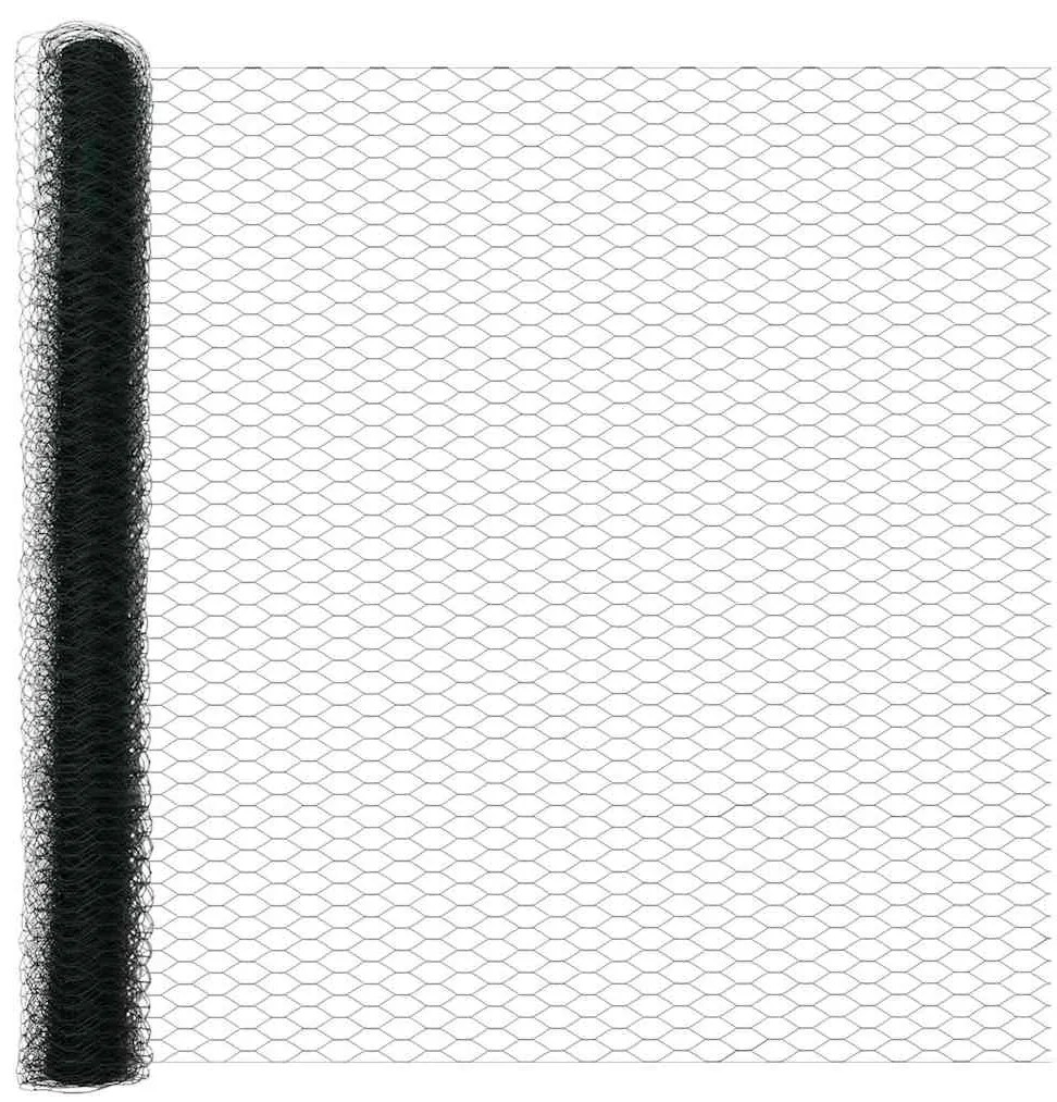 vidaXL Hexagon Fence Πράσινος 1.5x100 m Ατσάλι