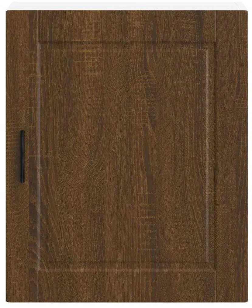vidaXL ντουλάπι τοίχου κουζίνας "Porto" Καφέ δρυς καπλαμά Ξύλο