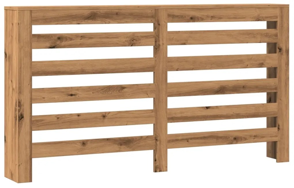 vidaXL Κάλυμμα Καλοριφέρ Αρτισιανή Δρυς 149x20x82εκ Επεξεργασμένο Ξύλο