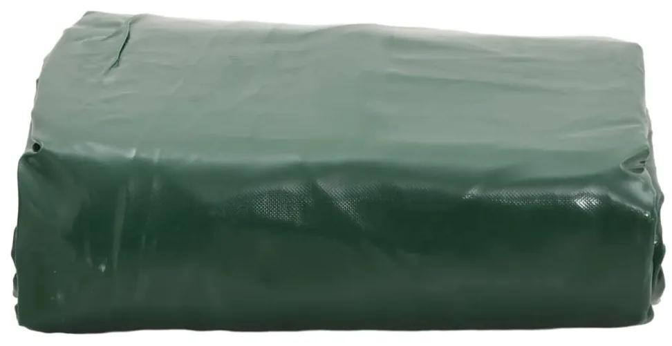 vidaXL Μουσαμάς Πράσινος 650 γρ./μ.² 3x5 μ.