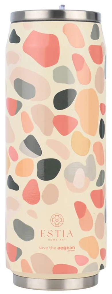 Ποτήρι Θερμός 500ml Estia Save The Aegean Hue Pebbles 01-31220