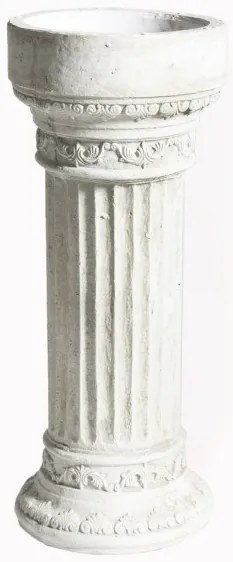 Ανθοστήλη Τσιμεντένια 35x35x86 εκ. 8100-5 Supergreens-8100-5-Μπεζ 8100-5