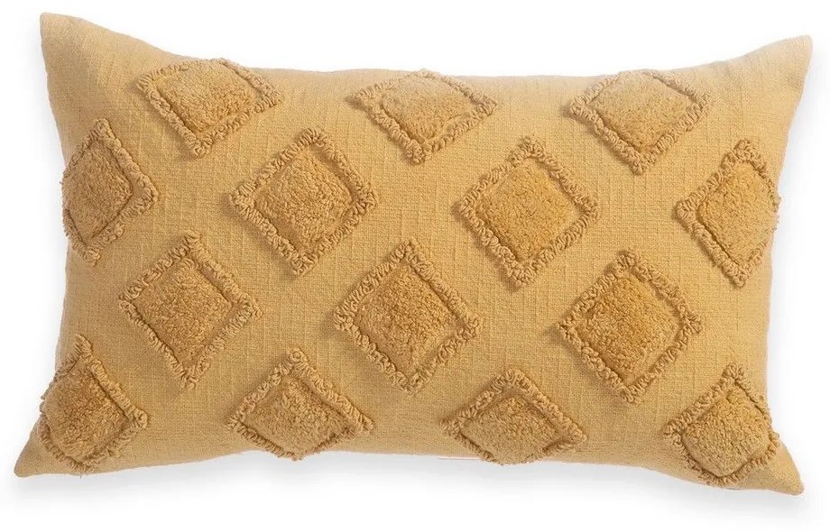 Μαξιλάρι Διακοσμητικό (Με Γέμιση) Josh Yellow Nef-Nef Homeware 33X55 Βαμβάκι-Πολυέστερ