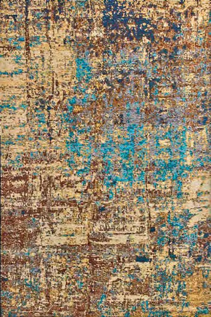 Χαλί Andy 204X/Q01 Gold-Blue Carpet Couture 200X285cm