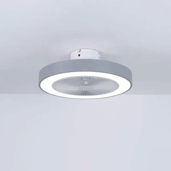 Ανεμιστήρας Οροφής Με Φως Led &amp; Τηλεχειριστήριο 50εκ. Homelighting Marco Grey 77-50622