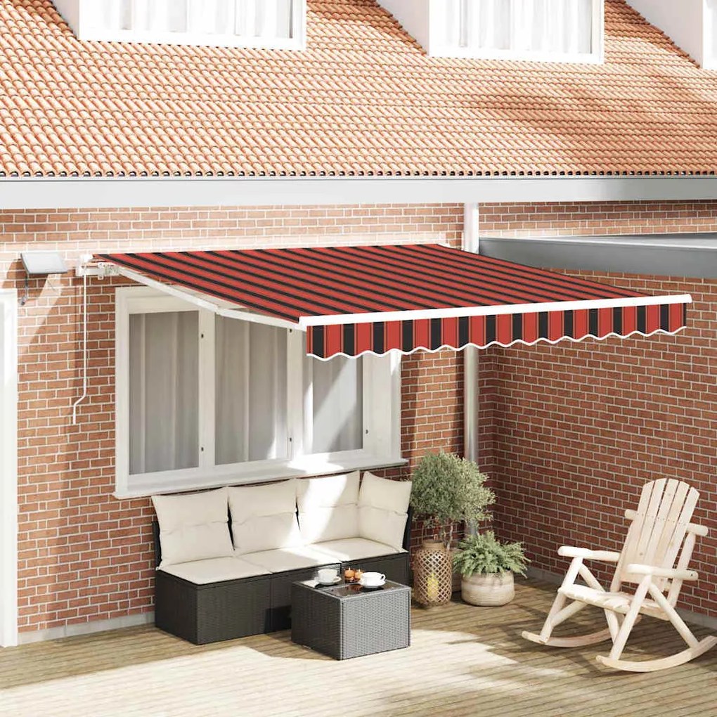 vidaXL Σκηνίτσα Αναδιπλούμενη with 300 x 250 εκ πορτοκαλί και καφέ