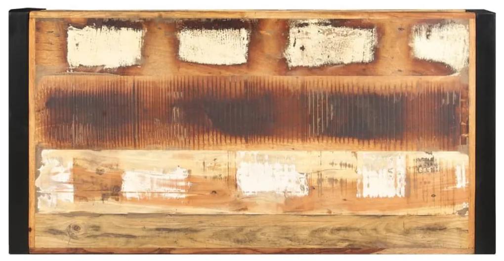 Τραπεζάκι Σαλονιού 120 x 60 x 40 εκ. Μασίφ Ανακυκλωμένο Ξύλο - Καφέ