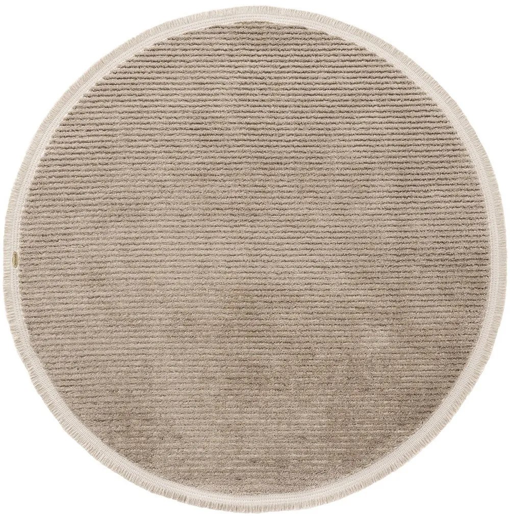 Χαλί Vetrina 3602 860BLN3322 Mink Conceptum Hypnose 200X200cm Round