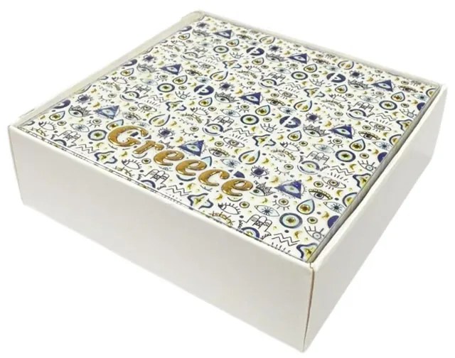 Σετ σουβέρ Greece 4τμχ - Coaster set 4pcs