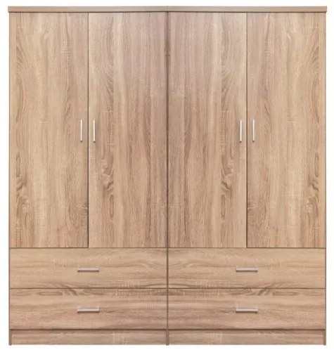 ΣΕΤ 2 ΤΜΧ ΝΤΟΥΛΑΠΑ 4ΦΥΛΛΗ ΜΕ 4 ΣΥΡΤΑΡΙΑ SONAMA 160X42X181 HM11349.02