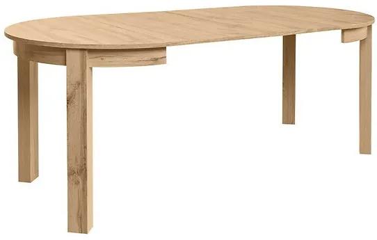 Τραπέζι Boston 314, Wotan δρυς, 76cm, 52 kg, Επιμήκυνση, Πλαστικοποιημένη μοριοσανίδα | Epipla1.gr