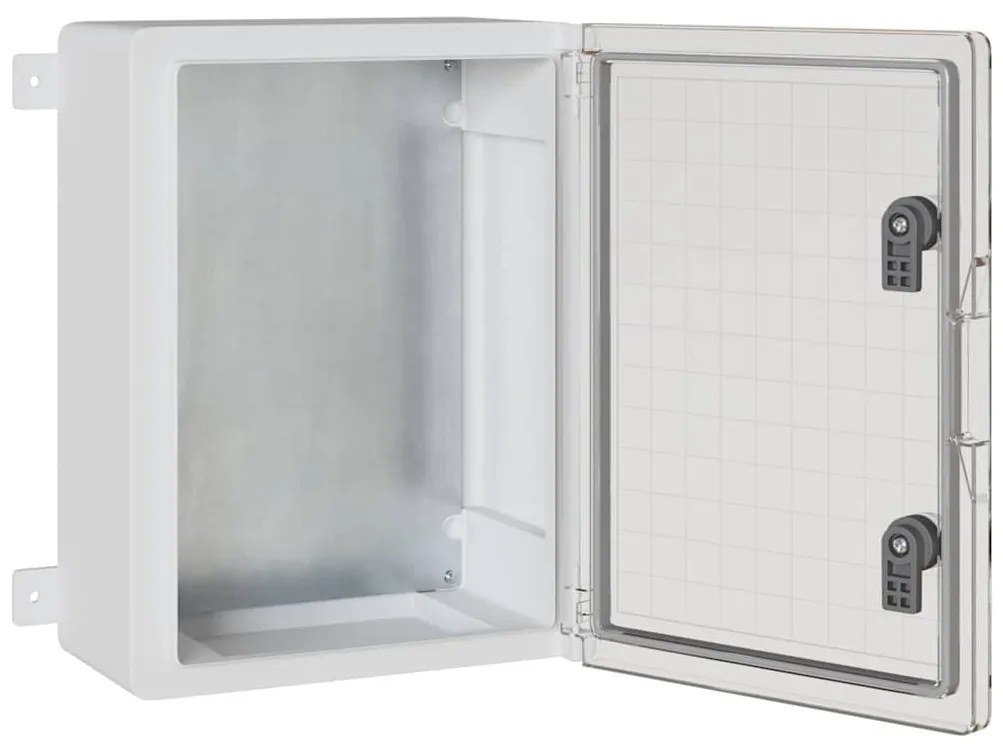 vidaXL Ντουλάπι Ελέγχου Γκρι 30 x 16.5 x 40 εκ. ΑΒΣ Πλαστικό